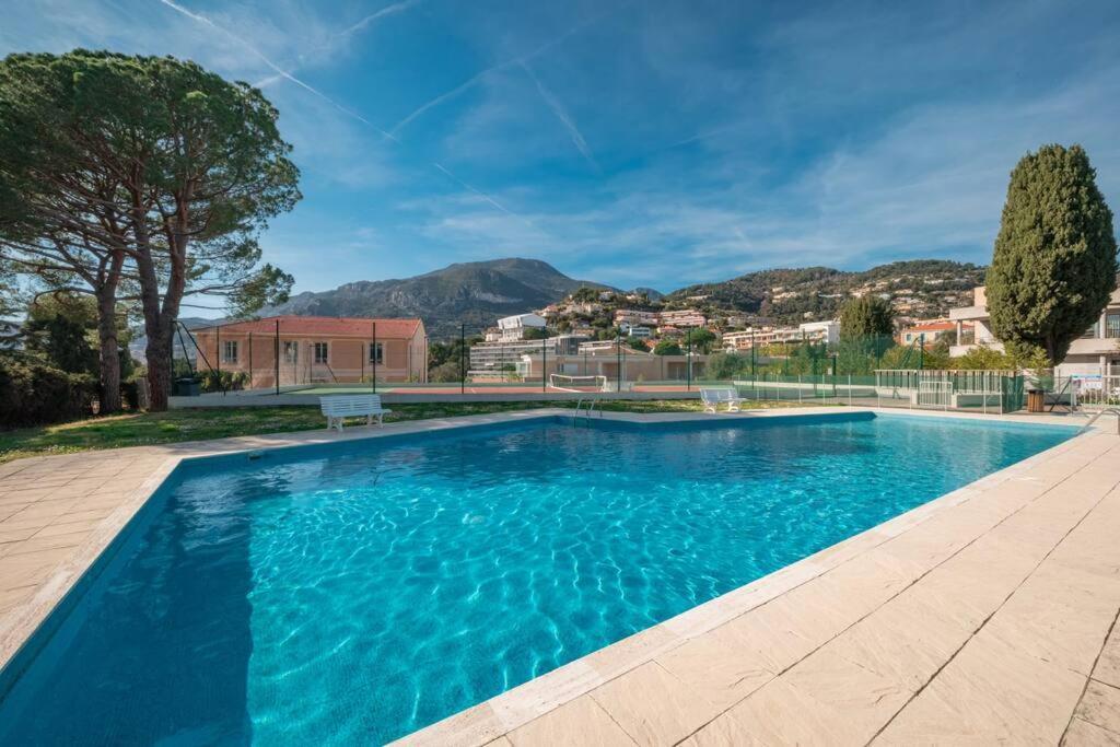 Appartement Familial 6P, Avec Piscine Et Tennis, Proche Mer 로퀴에브륀캡마르탱 외부 사진